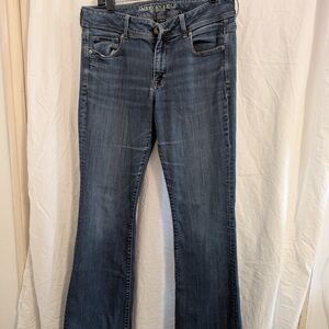 American Eagle Outfitters Dark Blue Flare Jeans